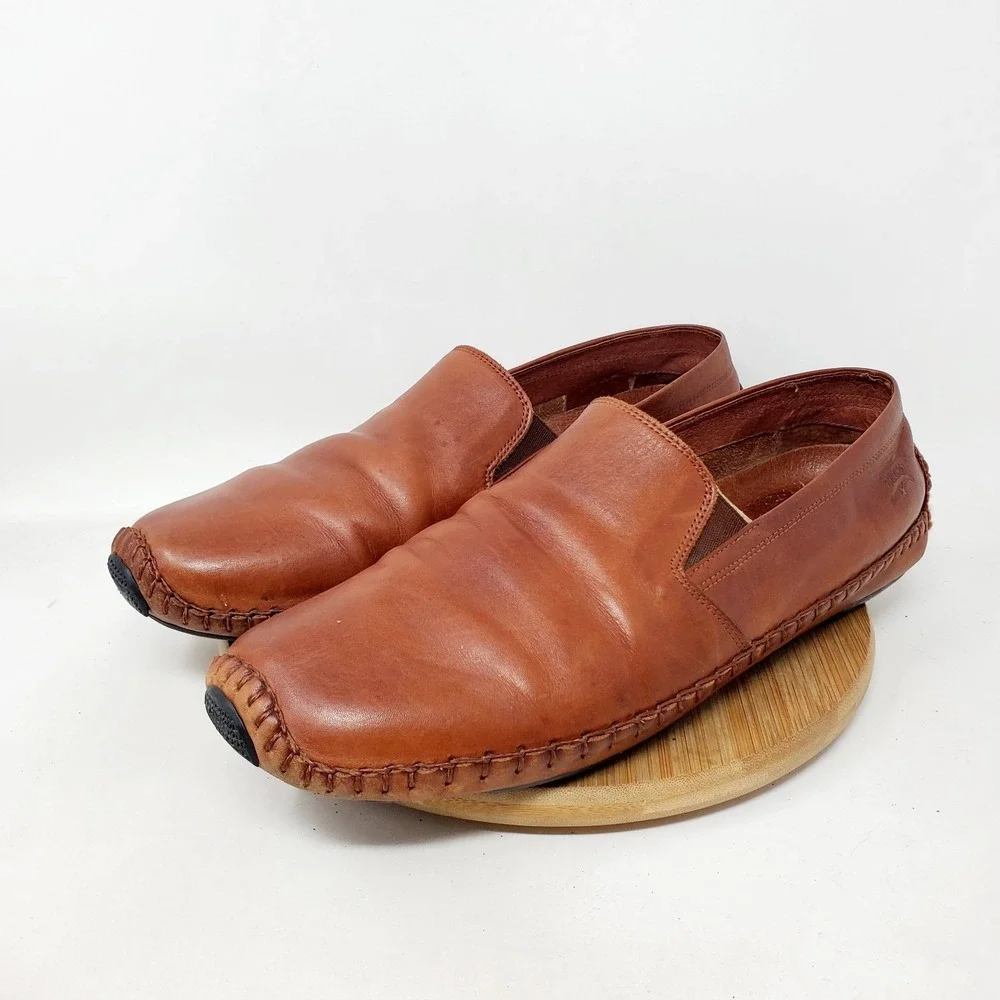 Pikolinos Jerez Loafer Mens 45 Brown Business Casual Slip On Minimalist Shoes